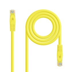10.20.1802-Y Nanocable Cable de Red Latiguillo RJ45 LSZH Cat.6a UTP AWG24 2m - Color Amarillo