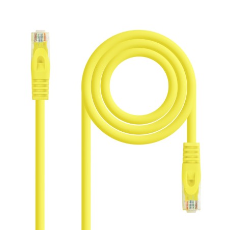 10.20.1802-Y Nanocable Cable de Red Latiguillo RJ45 LSZH Cat.6a UTP AWG24 2m - Color Amarillo