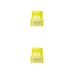 10.20.1802-Y Nanocable Cable de Red Latiguillo RJ45 LSZH Cat.6a UTP AWG24 2m - Color Amarillo