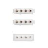 10.19.0401 Nanocable Cable Alimentacion Molex 4pin Macho a 2x Molex 4pin Hembra 0.20m