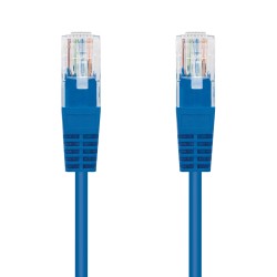 10.20.0102-BL Nanocable Cable de Red Latiguillo RJ45 Cat.5e UTP AWG24 2m - Color Azul
