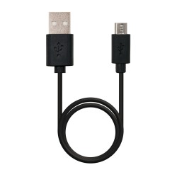 10.16.2008-BK Nanocable Conversor DVI 24+1/M a VGA HDB15/H - 10 cm - Color Negro
