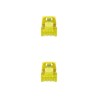 10.20.1903-Y Nanocable Cable de Red Latiguillo RJ45 LSZH Cat.6a SFTP AWG26 3m - Color Amarillo