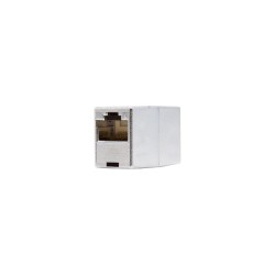 10.21.0403 Nanocable Empalme para Conector RJ45 STP Cat.5e Hembra/Hembra