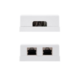 10.21.1102 Nanocable Roseta de Superficie RJ45 Cat.5e FTP 2 Tomas