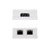 10.21.1102 Nanocable Roseta de Superficie RJ45 Cat.5e FTP 2 Tomas