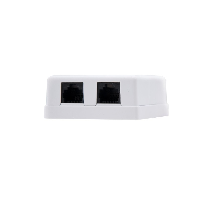 10.21.1002 Nanocable Roseta de Superficie RJ45 Cat.5e UTP 2 Tomas