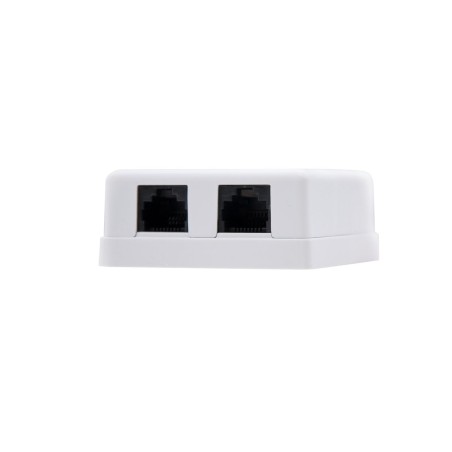10.21.1002 Nanocable Roseta de Superficie RJ45 Cat.5e UTP 2 Tomas