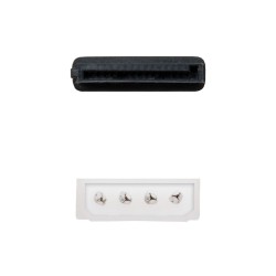 10.19.0205-OEM Nanocable Cable SATA Alimentacion 5.25" Molex 4pin Macho a SATA Hembra OEM 0.16m