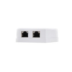 10.21.1602 Nanocable Roseta de Superficie RJ45 Cat.6 FTP 2 Tomas