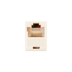 10.21.0401-OEM Nanocable Empalme para Conector RJ45 UTP Cat. 5e Hembra/Hembra OEM