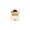 10.21.0401-OEM Nanocable Empalme para Conector RJ45 UTP Cat. 5e Hembra/Hembra OEM