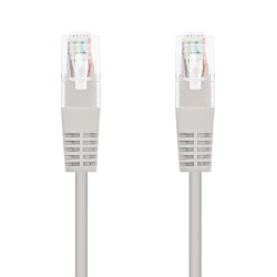 10.20.0100-L25 Nanocable Cable de Red Latiguillo RJ45 Cat.5e UTP AWG24 0.25m - Color Gris
