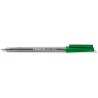 Staedtler Stick 430 Boligrafo con Capuchon - Punta 0.35mm - Tinta Endeleble - Color Verde