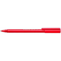 Staedtler Ball 432 Boligrafo Punta de Bola - Punta 0.45mm - Tinta Indeleble - Color Rojo