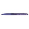 Pilot Boligrafo de Bola Retractil SuperGrip G - Punta Redonda 1.0mm - Trazo 0.4mm - Tinta de Aceite - Ergonomico - Color Violeta