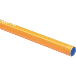 Bic Orange Original Fine Boligrafo de Bola - Punta Redonda de 0.8mm - Trazo de 0.30mm - Base de Aceite - Naranja - Color Azul