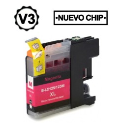 🖨️ Brother LC123XL/LC121XL Magenta | Cartucho de Tinta Genérico