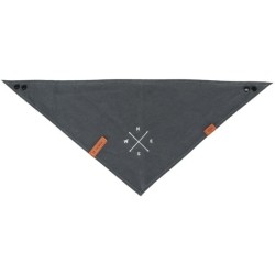 17333 BE NORDIC Pañuelo, M, 40 cm, Gris oscuro con estam Trixie