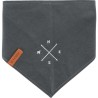 17333 BE NORDIC Pañuelo, M, 40 cm, Gris oscuro con estam Trixie
