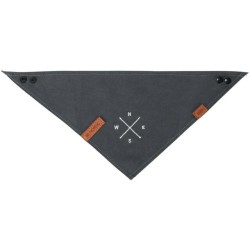 17333 BE NORDIC Pañuelo, M, 40 cm, Gris oscuro con estam Trixie