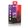 NGS Flame Raton USB 1000dpi - 3 Botones - Uso Ambidiestro - Color Rojo