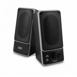 3GO W400 Altavoces 2.0 6W - Conexion Jack 3.5mm - Alimentacion USB - Color Negro