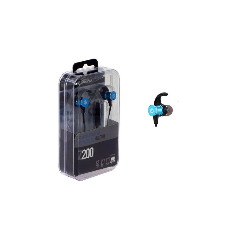 Coolsound Z200 Auriculares Intrauditivos con Microfono - Control de Volumen - Cable de 1.20m