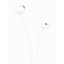 XO EP39 Music Auricular con Microfono - Cable 1.2m - Boton de Control - Color Blanco