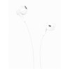 XO EP39 Music Auricular con Microfono - Cable 1.2m - Boton de Control - Color Blanco