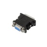 A118-0092 Aisens Adaptador DVI a SVGA - 24+5/Macho-HDB15/Hembra - Color Negro