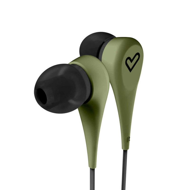 Energy Sistem Auriculares Style 1 - Cable Plano - Color Verde