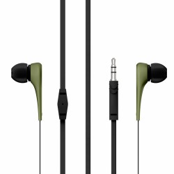 Energy Sistem Auriculares Style 1 - Cable Plano - Color Verde