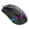 Unykach Nova M244 Raton Gaming USB con Iluminacion RGB 6400dpi - 5 Botones - Uso Diestro - Cable de 1.50m - Color Negro