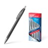 Erichkrause Boligrafo de Gel Automatico R-301 Original Gel Matic - Cuerpo Transparente con Grip Perfilado - Color Negro