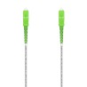 A152-0497 Aisens Cable Fibra Optica Latiguillo G657A2 3.0 9/125 SMF Simplex CPR Dca LSZH - SC/APC-SC/APC - 7.0M - Color Blanco