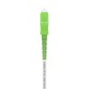 A152-0497 Aisens Cable Fibra Optica Latiguillo G657A2 3.0 9/125 SMF Simplex CPR Dca LSZH - SC/APC-SC/APC - 7.0M - Color Blanco