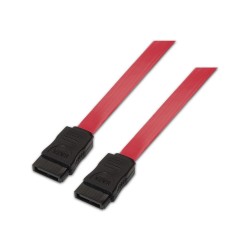 A130-0153 Aisens Cable SATA III Datos 6G Datos - 0.5m para Disco Duro SATA I - II - III SSD - Color Rojo