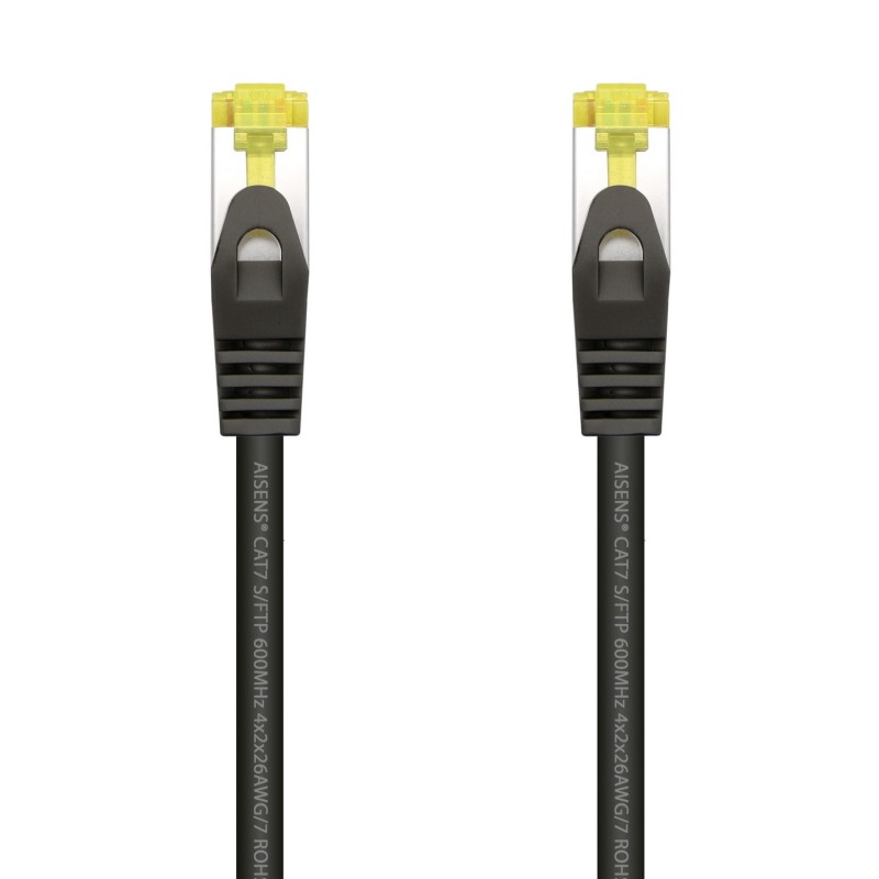 A146-0484 Aisens Cable de Red Latiguillo RJ45 LSZH Cat.7 600 MHz S/FTP PIMF AWG26 - 25cm - Color Negro A146-0484 Aisens Cable de Red Latiguillo RJ45 LSZH Cat.7 600 MHz S/FTP PIMF AWG26 - 25cm - Color Negro
