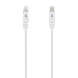 A145-0593 Aisens Cable de Red Latiguillo RJ45 LSZH CAT.6A 500 MHZ UTP AWG24 - 0.5M - Color Blanco