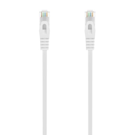 A145-0593 Aisens Cable de Red Latiguillo RJ45 LSZH CAT.6A 500 MHZ UTP AWG24 - 0.5M - Color Blanco
