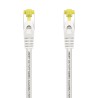 A146-0488 Aisens Cable de Red Latiguillo RJ45 LSZH Cat.7 600 MHz S/FTP PIMF AWG26 - 25cm - Color Blanco
