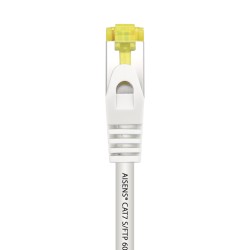 A146-0488 Aisens Cable de Red Latiguillo RJ45 LSZH Cat.7 600 MHz S/FTP PIMF AWG26 - 25cm - Color Blanco