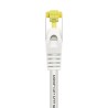 A146-0488 Aisens Cable de Red Latiguillo RJ45 LSZH Cat.7 600 MHz S/FTP PIMF AWG26 - 25cm - Color Blanco