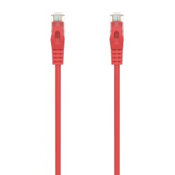A145-0557 Aisens Cable de Red Latiguillo RJ45 LSZH CAT.6A 500 MHZ UTP AWG24 - 30CM - Color Rojo