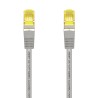 A146-0333 Aisens Cable de Red Latiguillo RJ45 LSZH Cat.7 600 Mhz S/FTP PIMF AWG26 - 0.5M - Color Gris