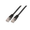 A135-0257 Aisens Cable de Red Latiguillo RJ45 Cat.6 UTP AWG24 - 0.5m - 10/100/1000 Mbit/s - Color Negro