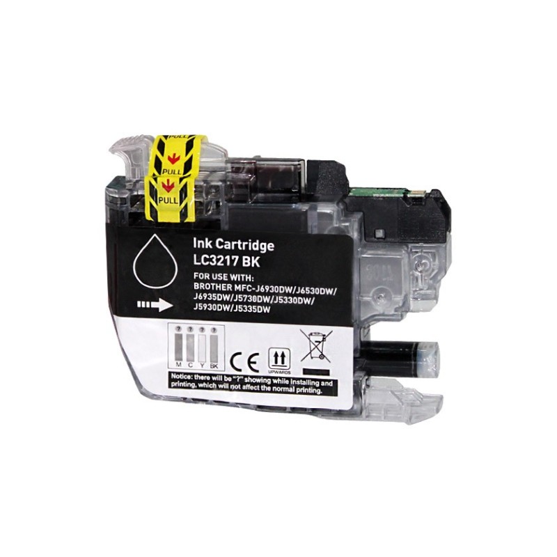 🖨️ Brother LC3217 Negro | Cartucho de Tinta Genérico - Reemplaza 🖨️ Brother LC3217 Negro | Cartucho de Tinta Genérico - Reemplaza