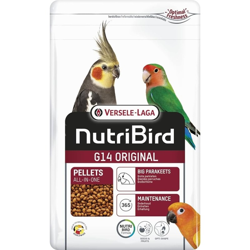 ✅ Nutribird G14 Original MTO para Ninfas 1 kg  Alimentación Balanceada