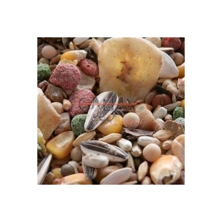 MIXTURA LOROS PROFES. FRUTAS BOLSA 800GR